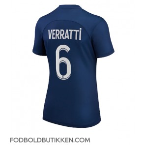 Paris Saint-Germain Marco Verratti #6 Hjemmebanetrøje Dame 2022-23 Kortærmet